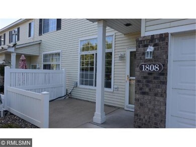 Large private patio