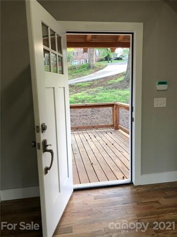 Main Level Kitchen Entrance from Deck Forest Ave s