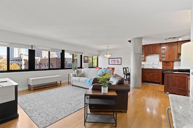 Living space flooded with natural light