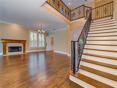 Living room from front entry