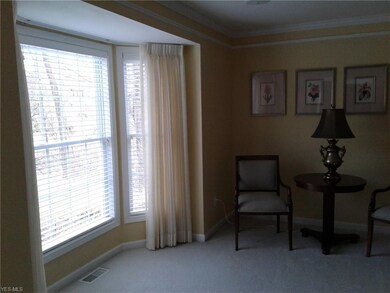 Bay window in the Formal Living room