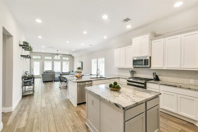 This home has an open floor plan, perfect for ente