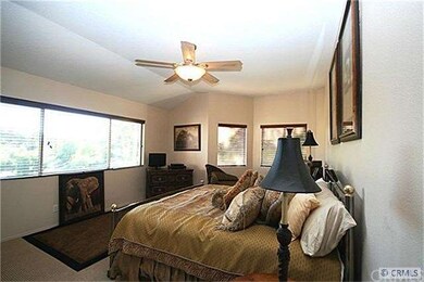 Master bedroom with a view.