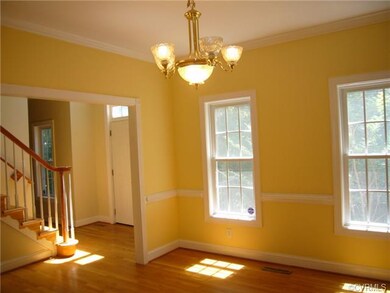 Formal Dining Room looking into the Foyer and to t