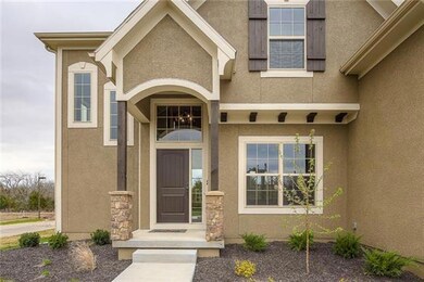 This home has great curb appeal with stucco front 