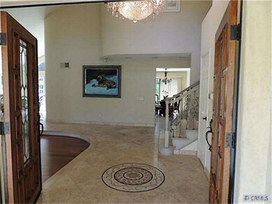 Another view of Entrance with Mosaic Travertine Fl