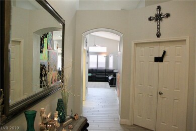 Upon entering the home you look into the family ro