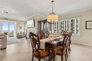 Spacious Living and Dining Areas with Ocean Views.