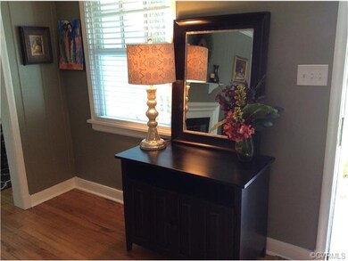 Entry Hall Open to Family Room