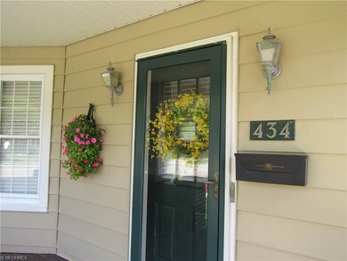 Closer view of the front door on the inviting fron