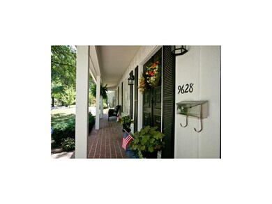 Covered front porch