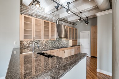 This is not your typical tiny condo Kitchen!  Abun