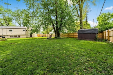 HUGE back yard!