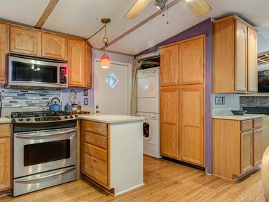 Updated kitchen with efficient design.