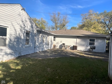 view of back yard featuring a patio area and a yard