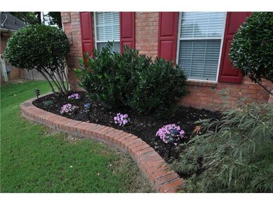 Beautiful detailing in the shrubbery as you walk u