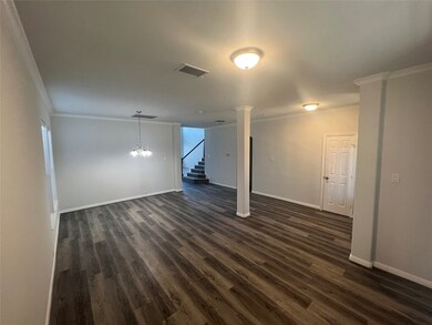 formal dining and living space