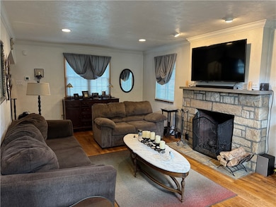 Living Room w/ Fireplace