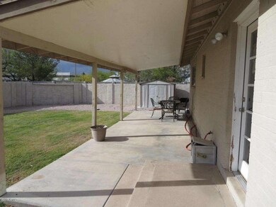 Extended patio