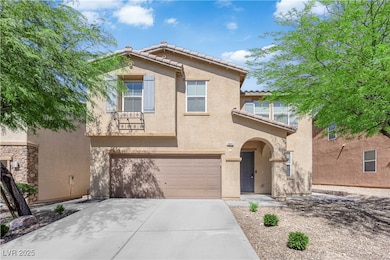 View of front of property featuring stucco siding,