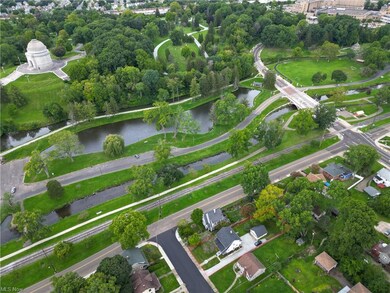 Aerial view of 1521 11th St NW, Canton, OH 44703 V