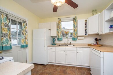 Bright white kitchen