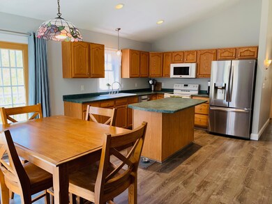 Kitchen with island