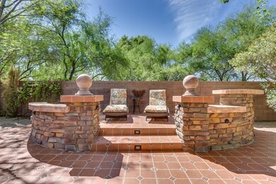 Raised seating area/patio