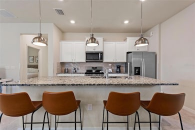 Front view of kitchen