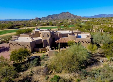 Aerial view of property
