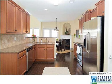 Great stainless and granite kitchen