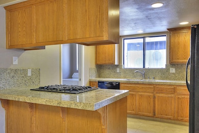 New Granite counters and back splash