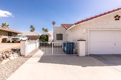 More parking behind side gate