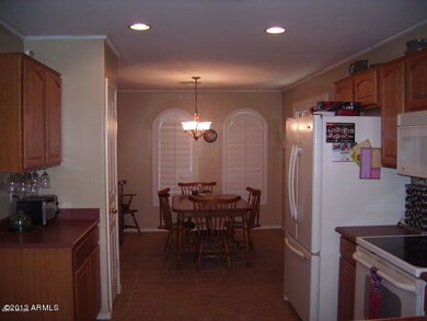 View from Kitchen to dining area
