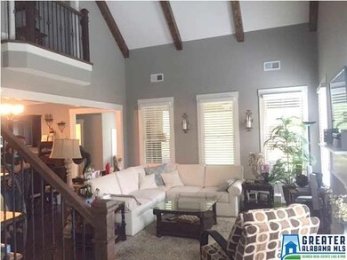 Large Family Room with Cathedral Ceiling