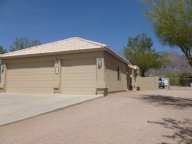 Garage and East Side of house
