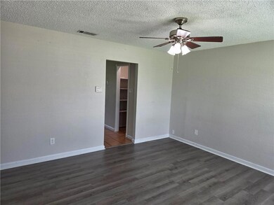 Here's a look at the living room from the front door.