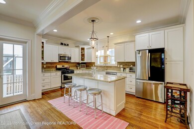 Kitchen with island