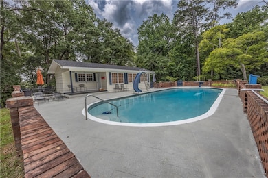 Pool House with Basement