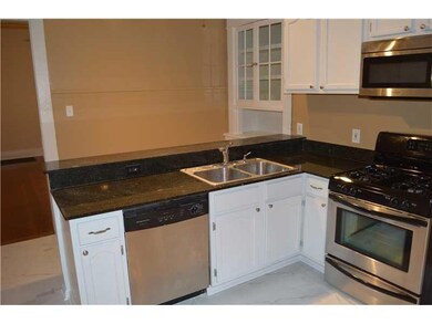 Kitchen. Granite counters opposite of the sink hav