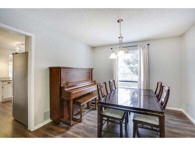 Separate dining room with plenty of space
