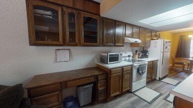 Kitchen with work area