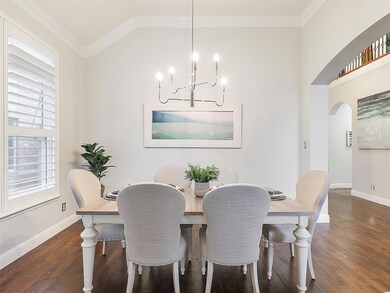 Formal dining area