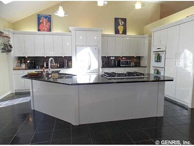 Kitchen. The kitchen is beautiful and has an abund