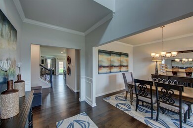 Formal Dining room!!  Picture of  Model Home.