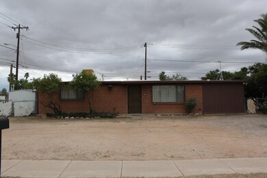 Front of home- circular driveway
