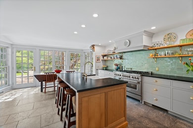 All new kitchen - soapstone counter tops