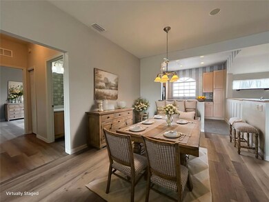 Dining Area Staged
