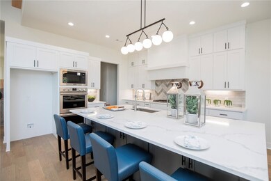 Granite countertops and stainless steel appliances