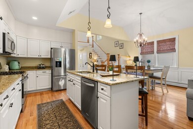 Open concept first floor with first floor Primary bedroom and laundry